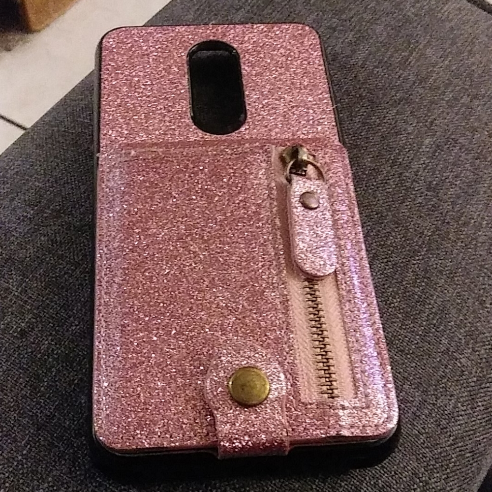 Lg stylo 5 case with card holder